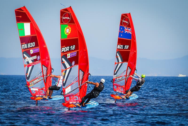 Josh Armit (NZL) - iQFoil - 57th French Olympic Week in Hyères - Day 1, April 20, 2026 - photo © Sailing Energy / French Olympic Week Hyères - TPM
