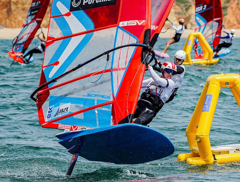 Veerle ten Have (NZL) - iQfoil European Championships - Portimao, Portugal - May 23, 2026 - photo © Sailing Energy