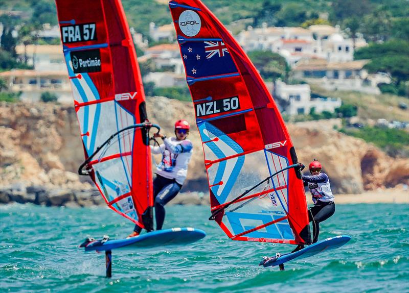 Stella Bilger(NZL) - iQfoil European Championships - Portimao, Portugal - May 23, 2026 - photo © Sailing Energy