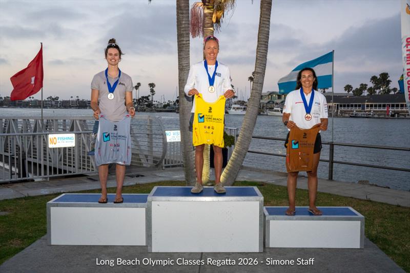 Aimee Bright - iQFoil - Long Beach Olympic Regatta - Long Beach, LA - July 17, 2026 - photo © Simone Staff