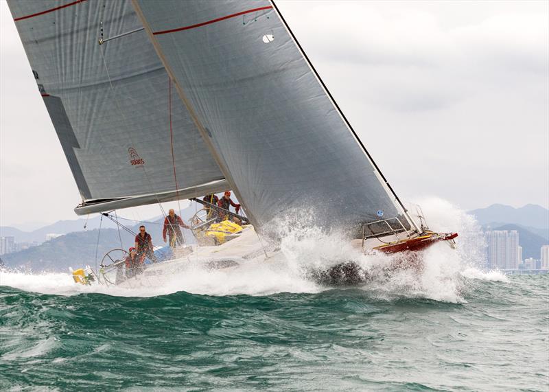 Hong Kong to Vietnam Rally 2025. Fenice finds the Shek O swell - photo © RHKYC / Guy Nowell