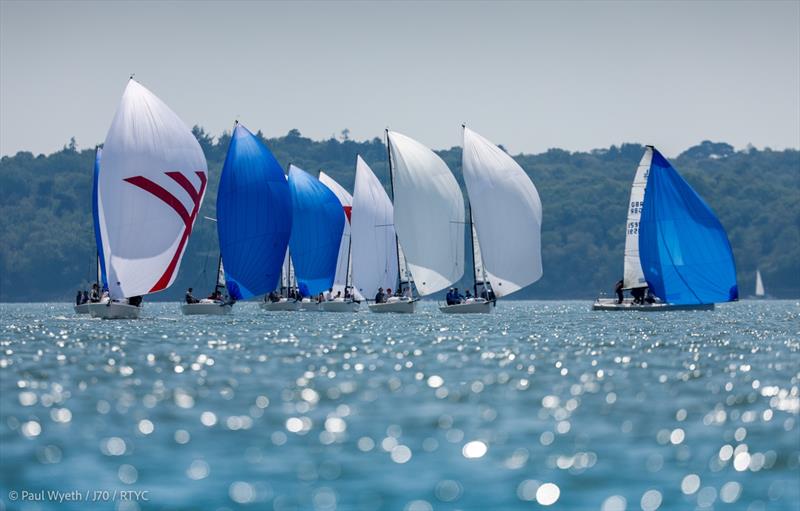 J70 Grand Slam 2 at the Royal Thames Yacht Club Day 1 - photo © Paul Wyeth / www.pwpictures.com