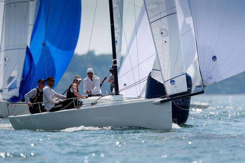 J70 Grand Slam 2 at the Royal Thames Yacht Club Day 1 - photo © Paul Wyeth / www.pwpictures.com