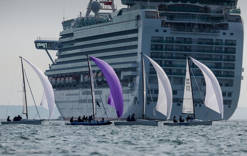 J70 Grand Slam 2 at the Royal Thames Yacht Club Day 1 - photo © Paul Wyeth / www.pwpictures.com