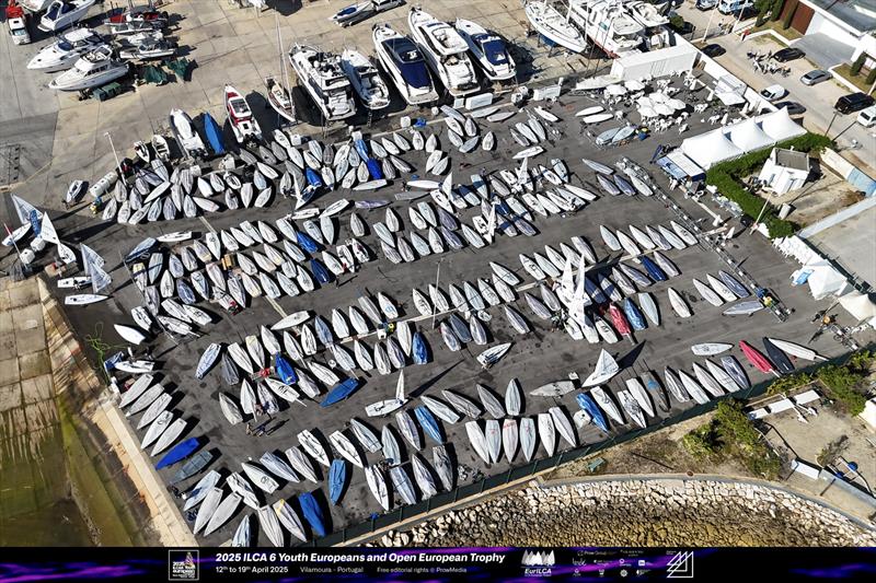 The stage is set for the ILCA 6 Youth Europeans at Vilamoura - photo © Prow Media