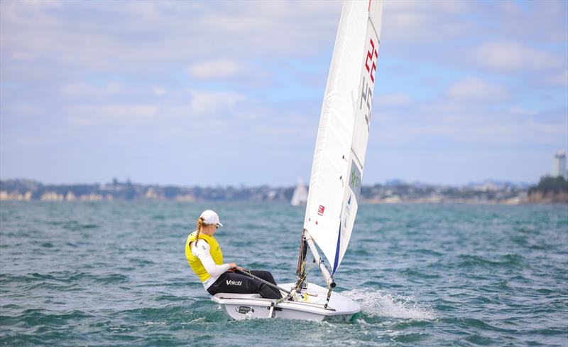 ILCA 6 - OceanBridge Sail Auckland - Torbay - February 1, 2026 - photo © Jacob Fewtrell/Insight Media