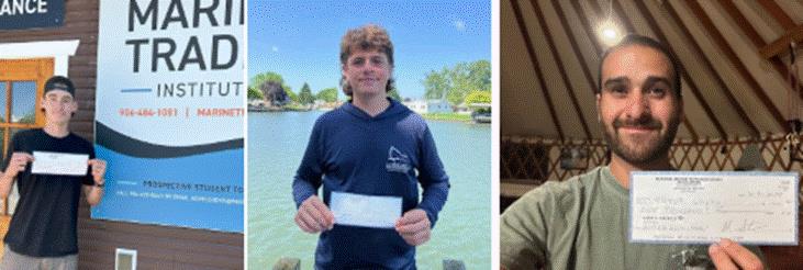Three Students Awarded $1,000 NMRA 2025 Marine Trades Education Scholarships - photo © NMRA