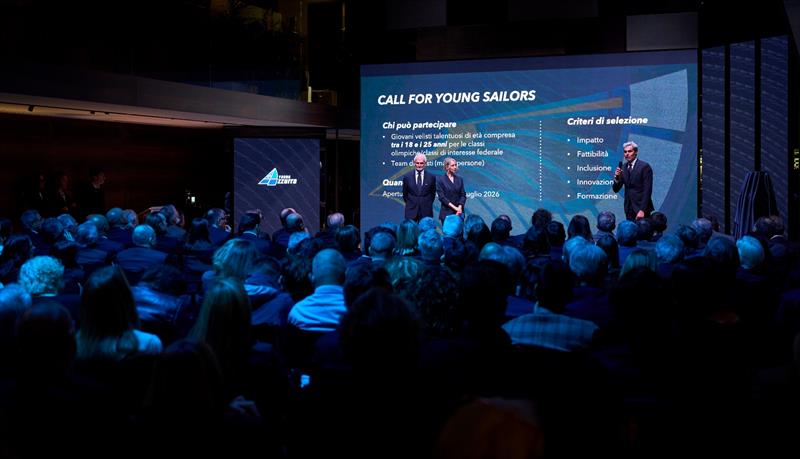 Pietro Zucchetti, technical coordinator of the Young Azzurra programme, presented the Call for Young Sailors - photo © YCCS / Studio Borlenghi