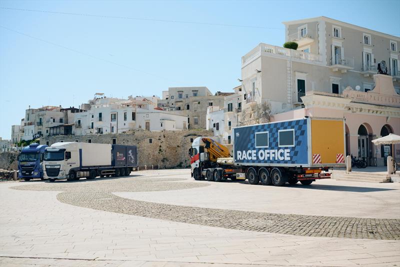 Marina Militare Nastro Rosa Tour 2026 Vieste Day 1 - photo © Filippo Federici