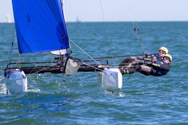 2024 European Nacra 17 Champions Willemijn Offerman and Scipio Houtman - photo © Dutch Sailing Federation