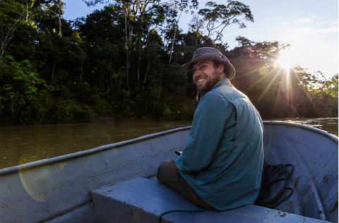 Solar charged Pale Blue Earth Batteries are used by Ethan Duvall in wild life research in the Amazon _ November 2025 - photo © Ethan Duvall