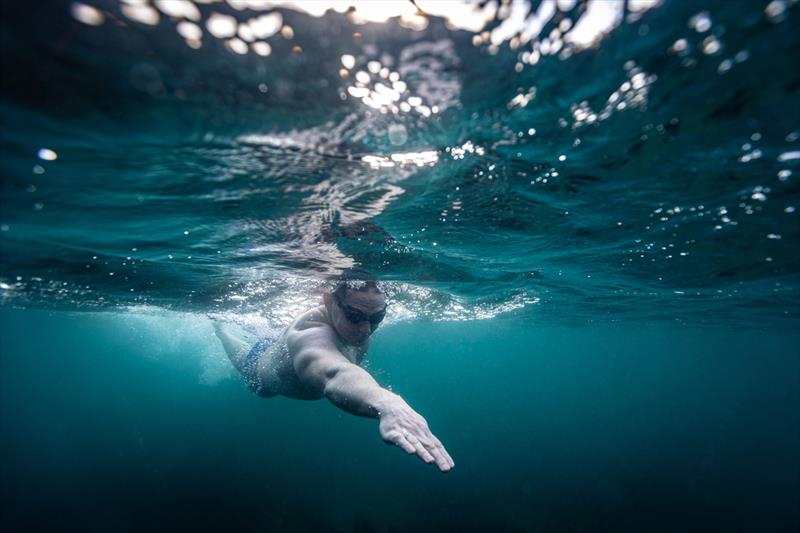 Jono Ridler - Swim4TheOcean - December 2025 - photo © Gareth Cooke