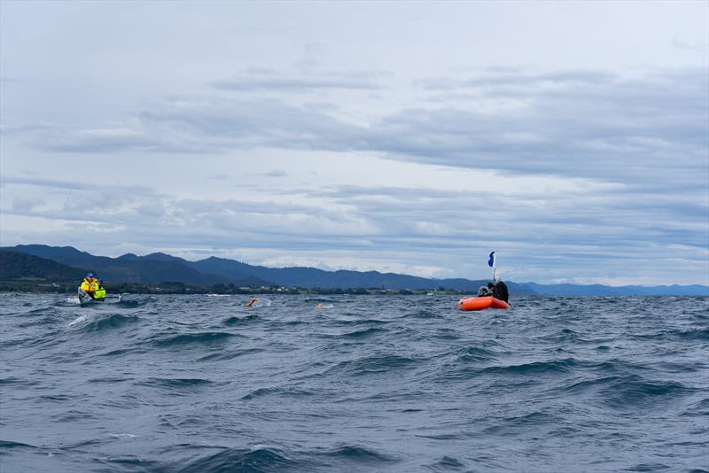  Jono Ridler - Mid Point reached - Swim4TheOcean - February 17, 2026 - photo © Joshua McCormack