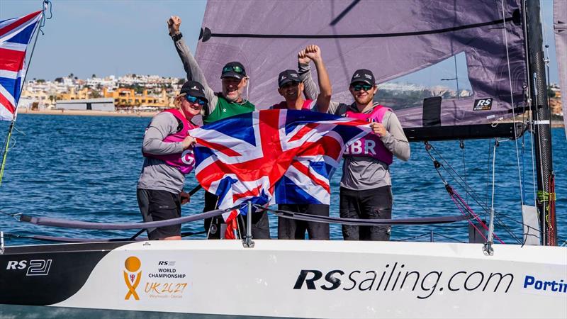 World Sailing Inclusion Championships - Great Britain's Lucy Hodges, Liam Cattermole, Jamie Tylecote and Steve Tylecote - photo © Gonçalo Melo Reis / World Sailing