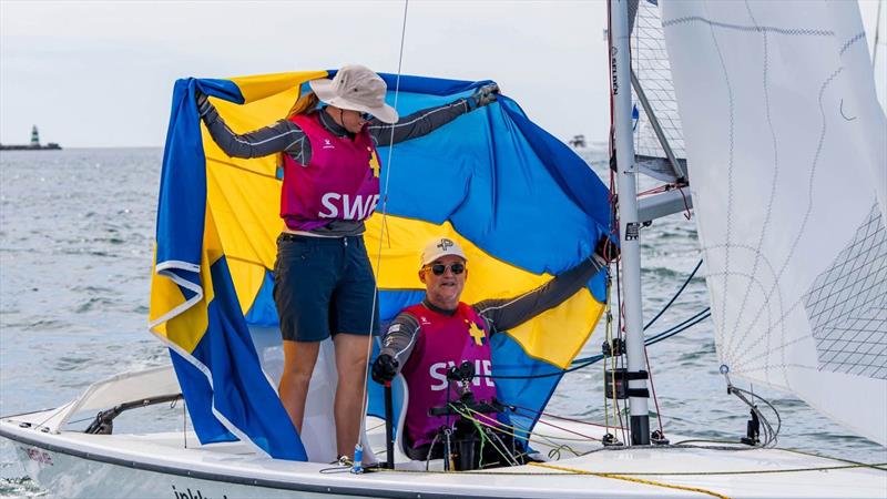 World Sailing Inclusion Championships - Sweden's Fia Fjelddahl & Patric Rosenberg - photo © Gonçalo Melo Reis / World Sailing