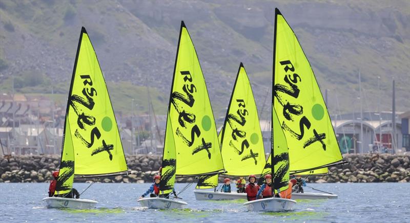 RS Zest training fleet - photo © RS Sailing