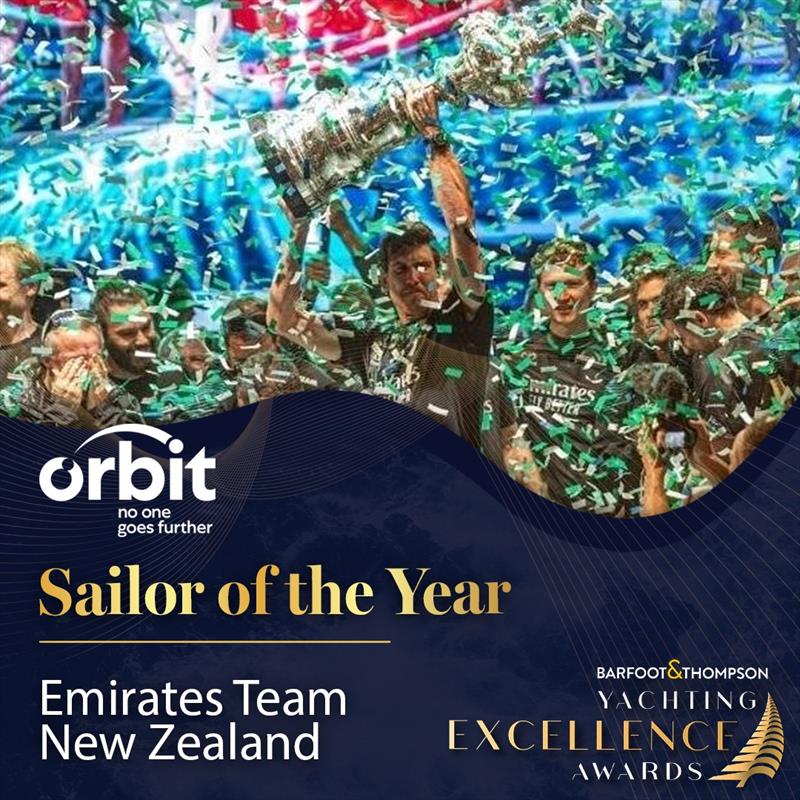 Emirates Team NZ - Sailor of the Year - Barfoot & Thompson Yachting NZ Excellence Awards - November 28, 2025 - photo © Yachting NZ