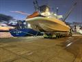 Django tender - a Catalyst 45 by Lloyd Stevenson Boatbuilders is shipped to Italy - June 2026