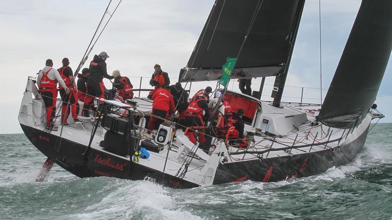 Tschüss - formerly Groupama IV|Giacomo|Wizard - at the start of the 2025 Rolex Fastnet Race - Cowes - July 26, 2025 - photo © Richard Gladwell - Sail-World.com/nz