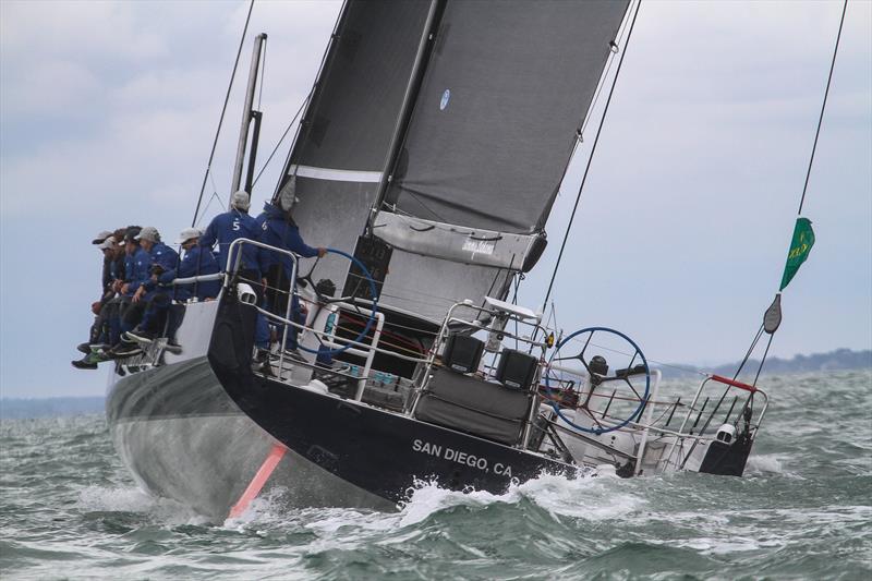Pyewacket 70 at the start of the 2025 Rolex Fastnet Race - Cowes - July 26, 2025 - photo © Richard Gladwell - Sail-World.com/nz
