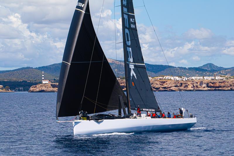 Line honours for the VO70 “Trifork” in La Larga - photo © Ugo Fonollá