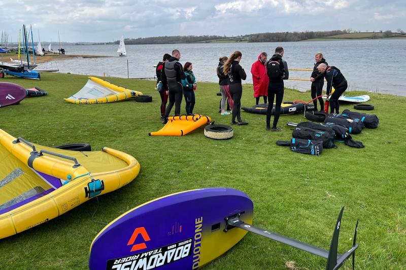 A variety of foiling at Rutland - photo © RSC