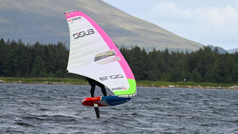 Jeremiah McDonald (NZL) sets two wingfoil distance records off the coast of Nordstranda, Norway - July 19, 2026 photo copyright Chantelle Middleton taken at  and featuring the Wing Foil class