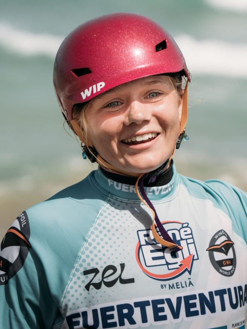 Zoe Trudeau - GWA Wingfoil World Cup Fuerteventura 2026 - photo © Samuel Cardenas